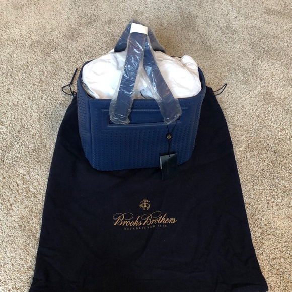 BRAND NEW Brooks Brothers woven handbag - Picture 3 of 8